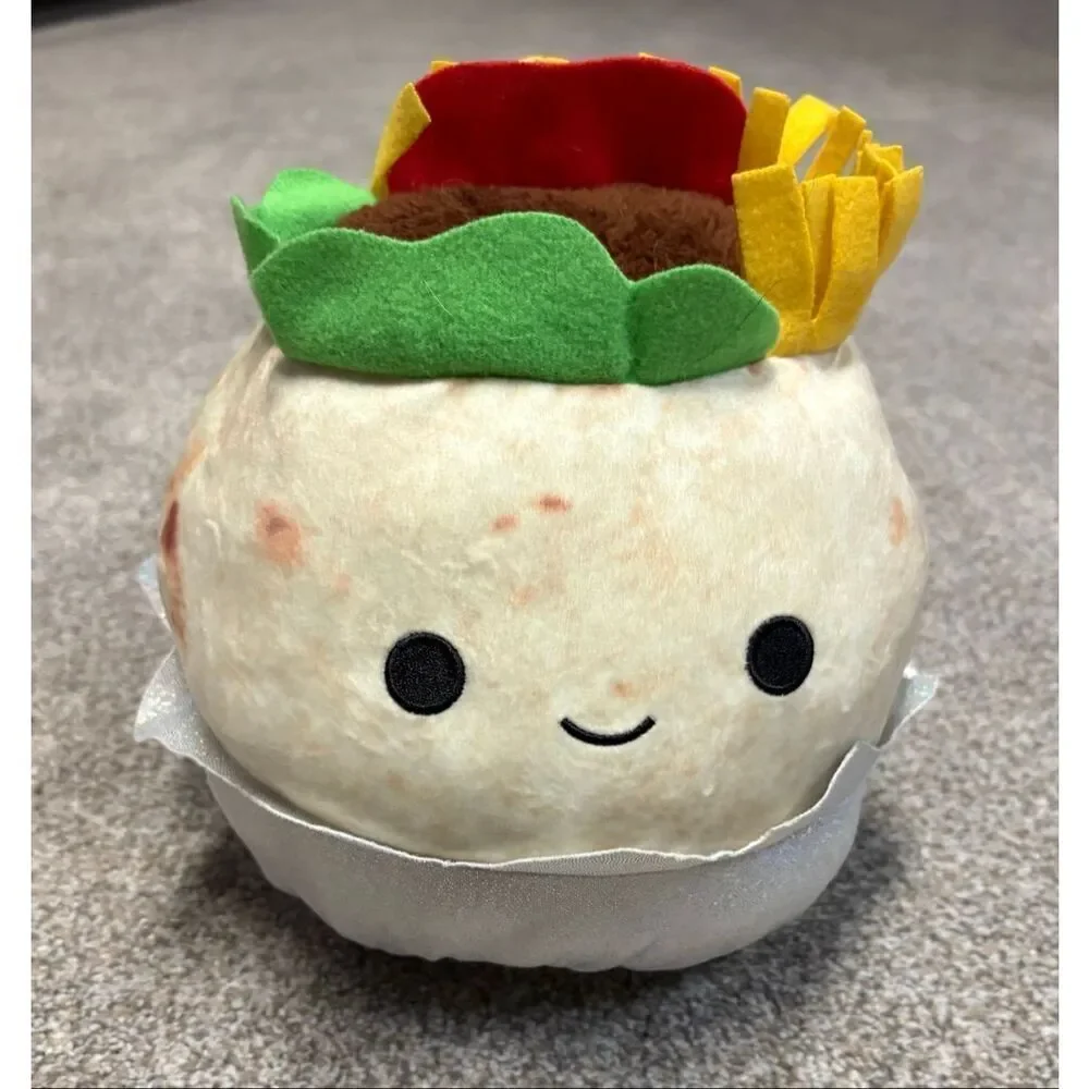Squishmallows Flip A Mallows Avacado Burrito 8”